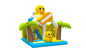 New Refreshing Summer Jumping Bouncy Castle Bed Animal Theme Inflatable Yellow Duck Bounce House Slide Combo